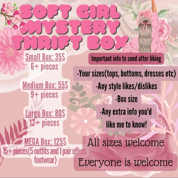 SoftGirl Mystery Thrift Box - Picture 1 of 3